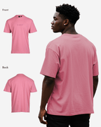 G West Mens Heavyweight Logo Wear Oversized T-Shirt G West