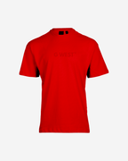 G West Mens Heavyweight Logo Wear Oversized T-Shirt G West