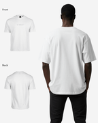 G West Mens Heavyweight Logo Wear Oversized T-Shirt G West