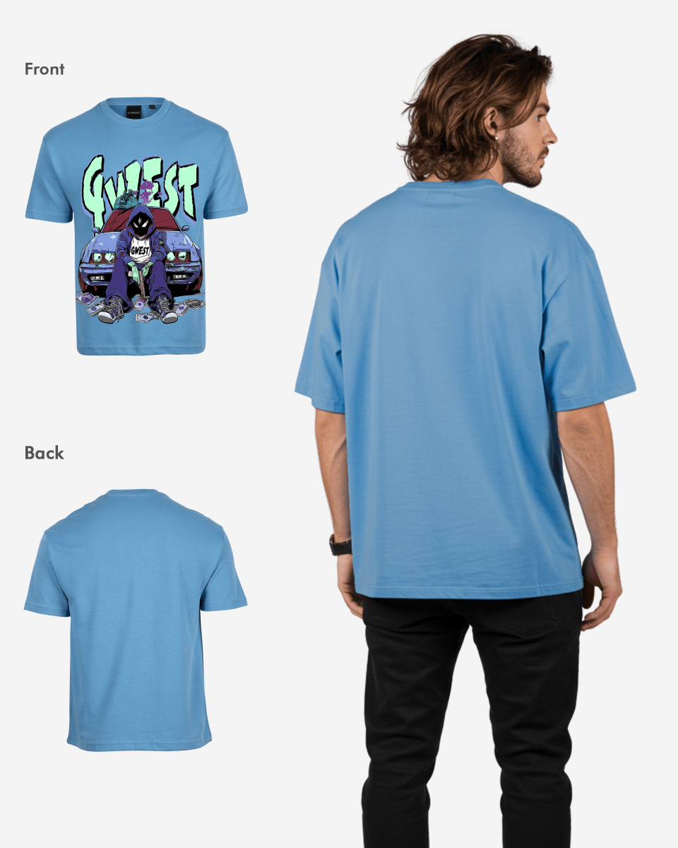G-West G WEST HEIST Oversized T-Shirt Mens G West