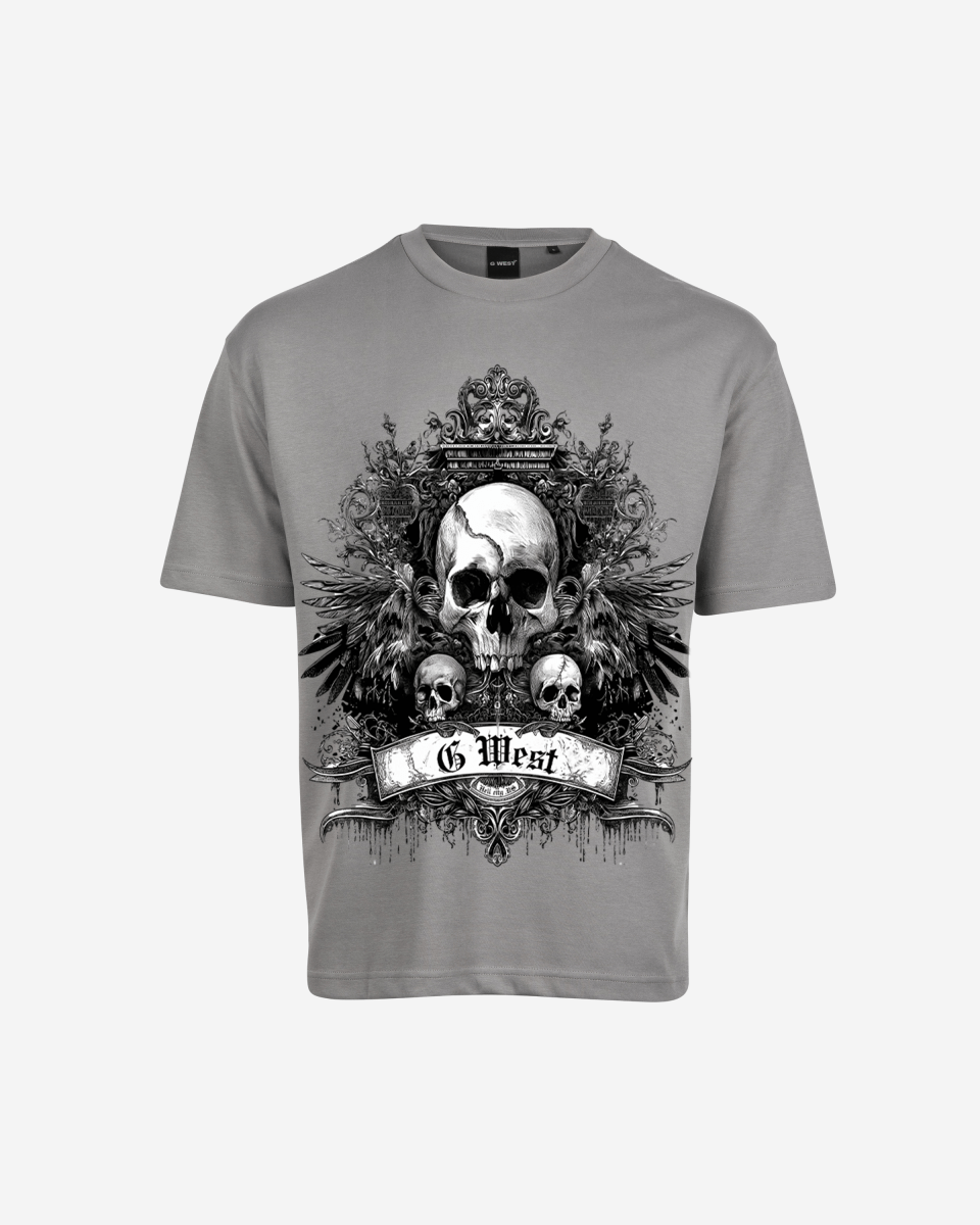 G West Mens Hell City Oversized Tee G West
