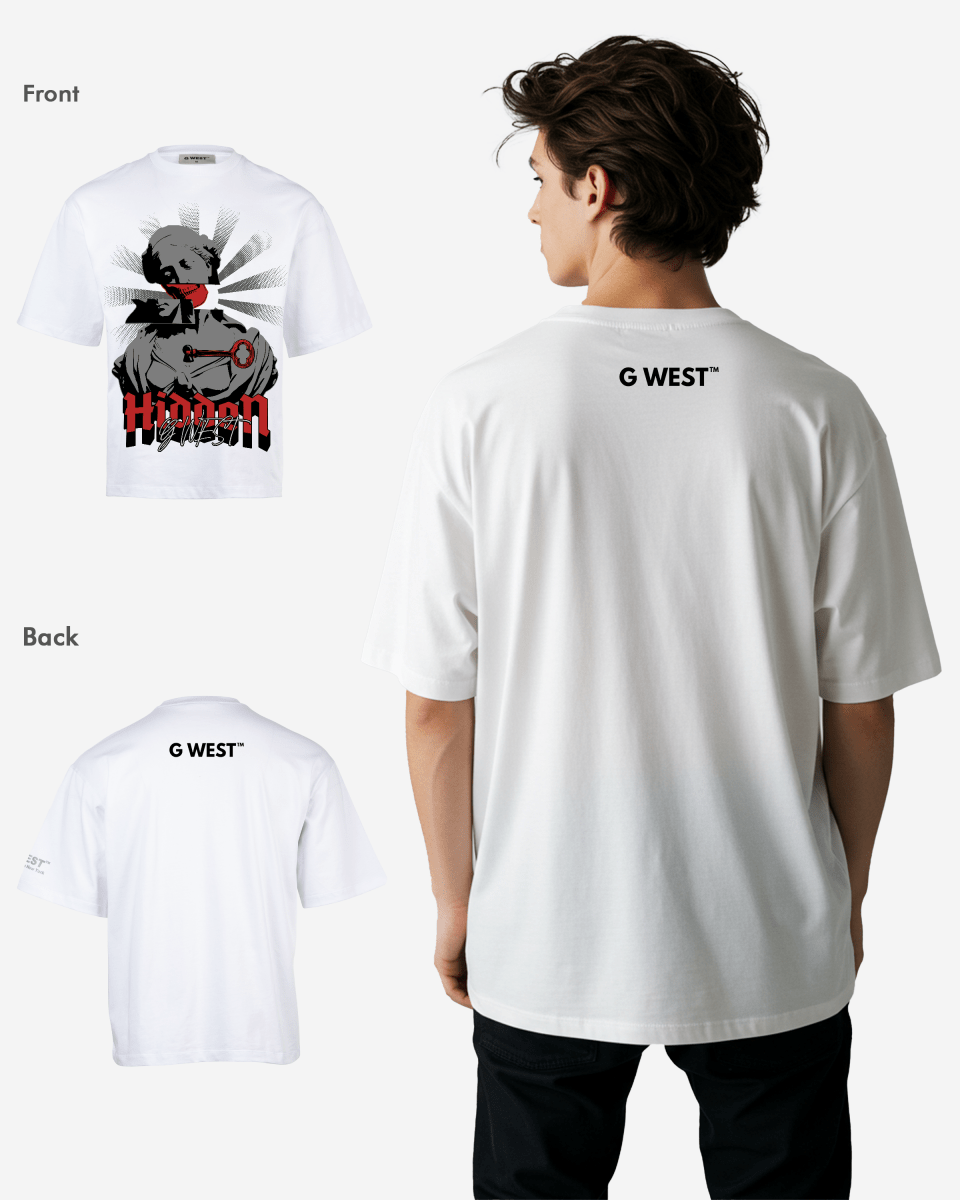 G WEST HIDDEN OVERSIZED T-Shirt Mens G West