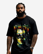 G West Hold Steady Black T-Shirt Big and Tall Mens G West