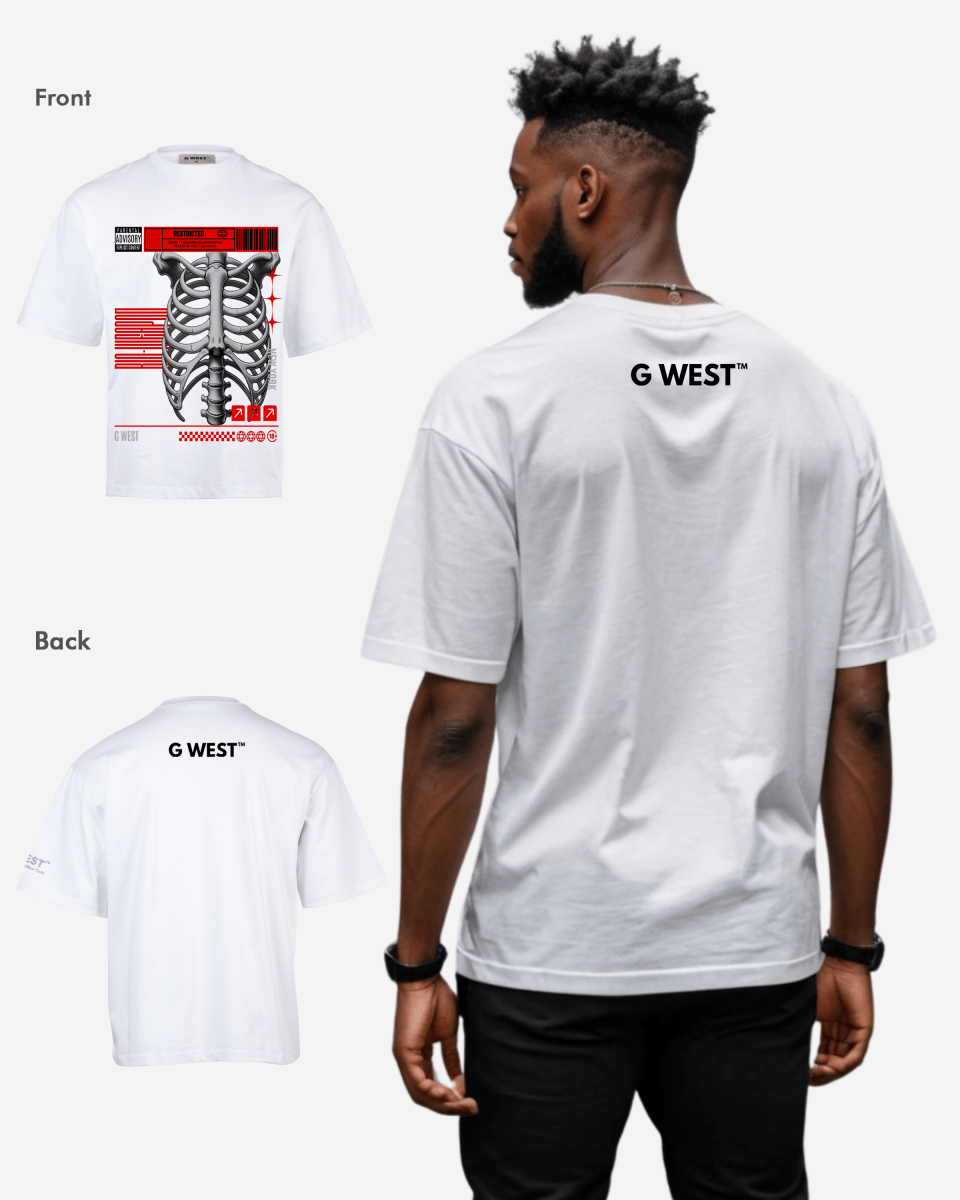 G WEST HOLLOW N HEROIC OVERSIZED T-Shirt Mens G West