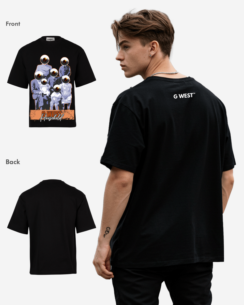 G WEST Household Oversized T-Shirt Mens G West