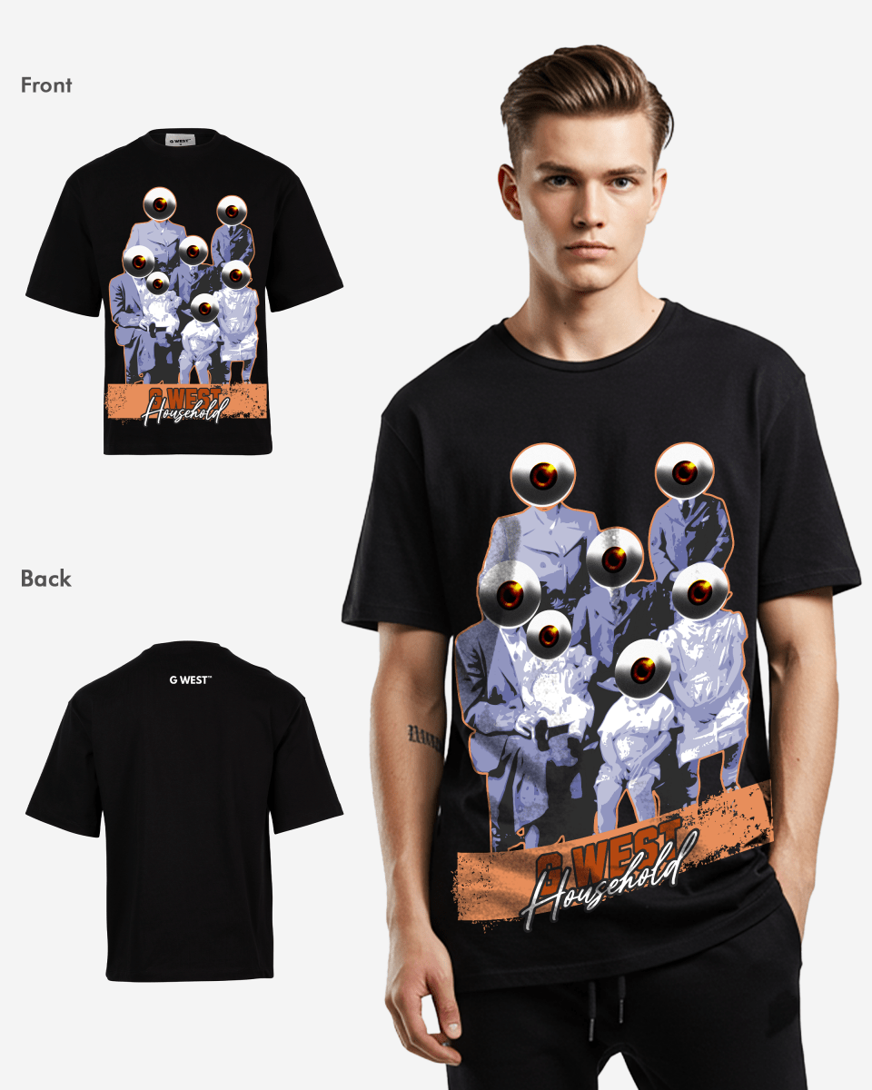 G WEST Household Oversized T-Shirt Mens G West