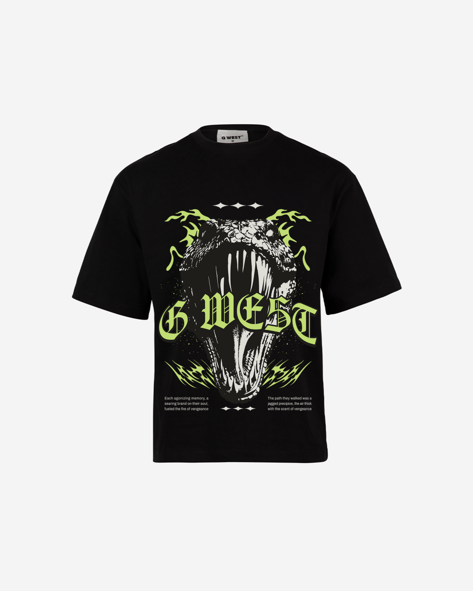 G WEST HUNGER UNLEASHED OVERSIZED T-Shirt Mens G West