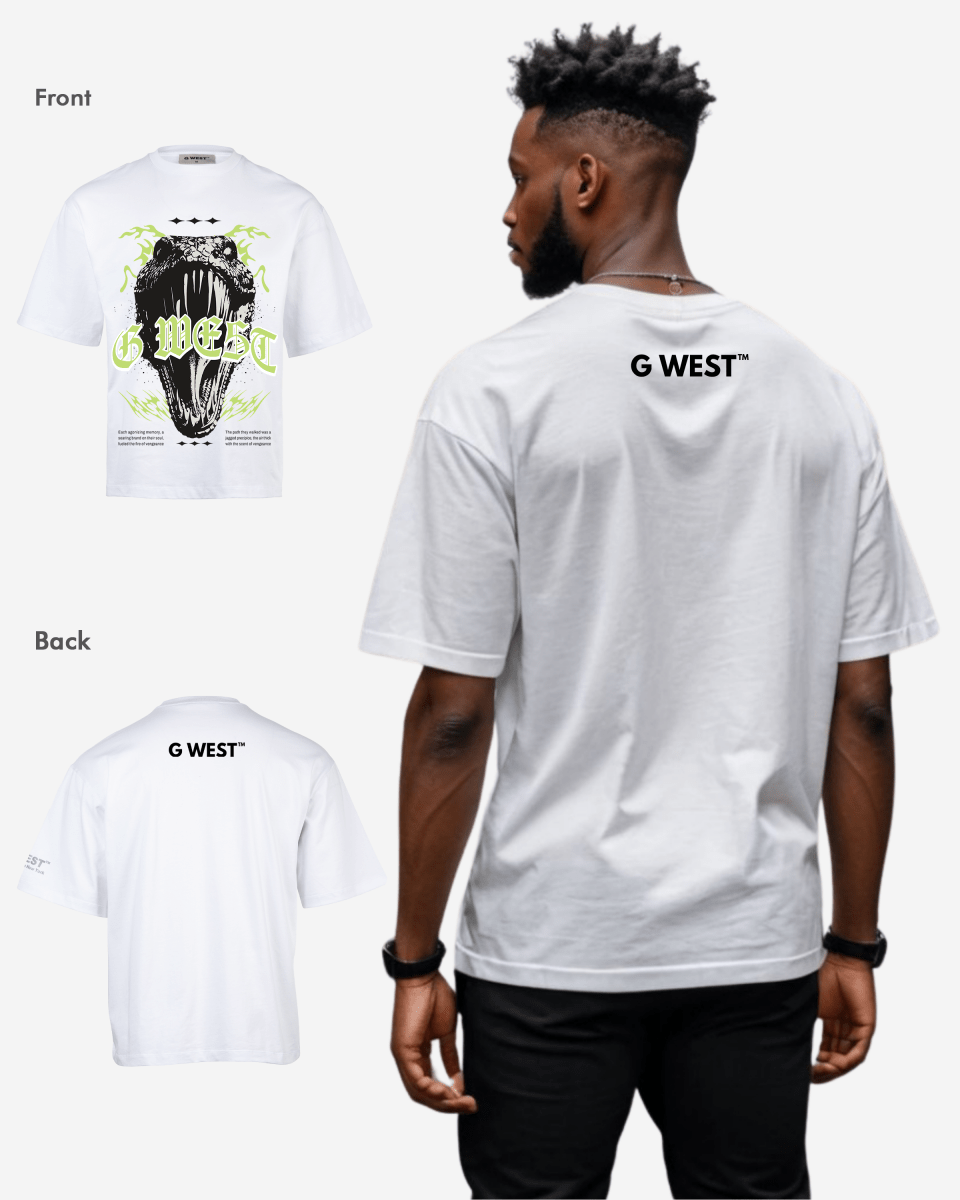 G WEST HUNGER UNLEASHED OVERSIZED T-Shirt Mens G West