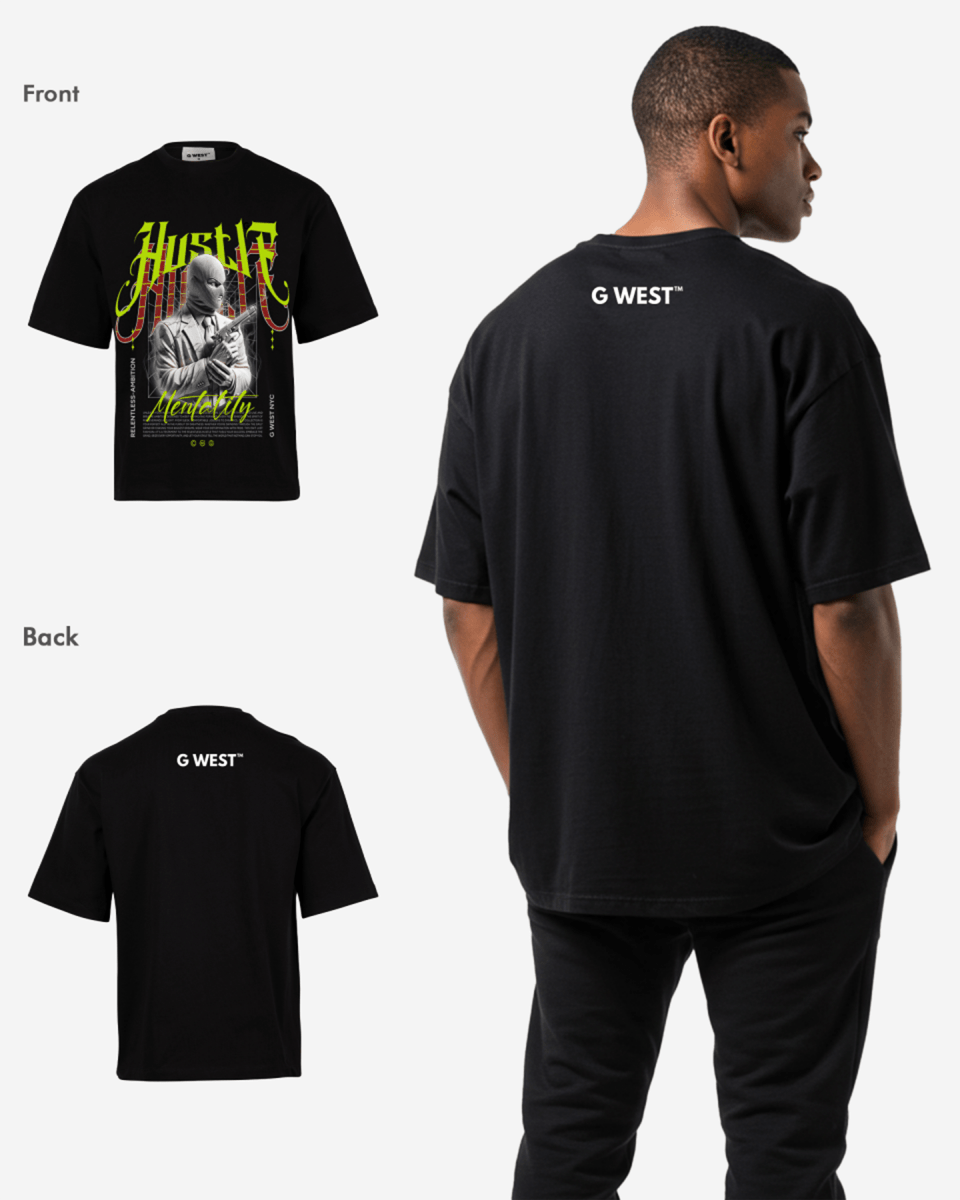 G WEST HUSTIF OVERSIZED T-Shirt Mens G West