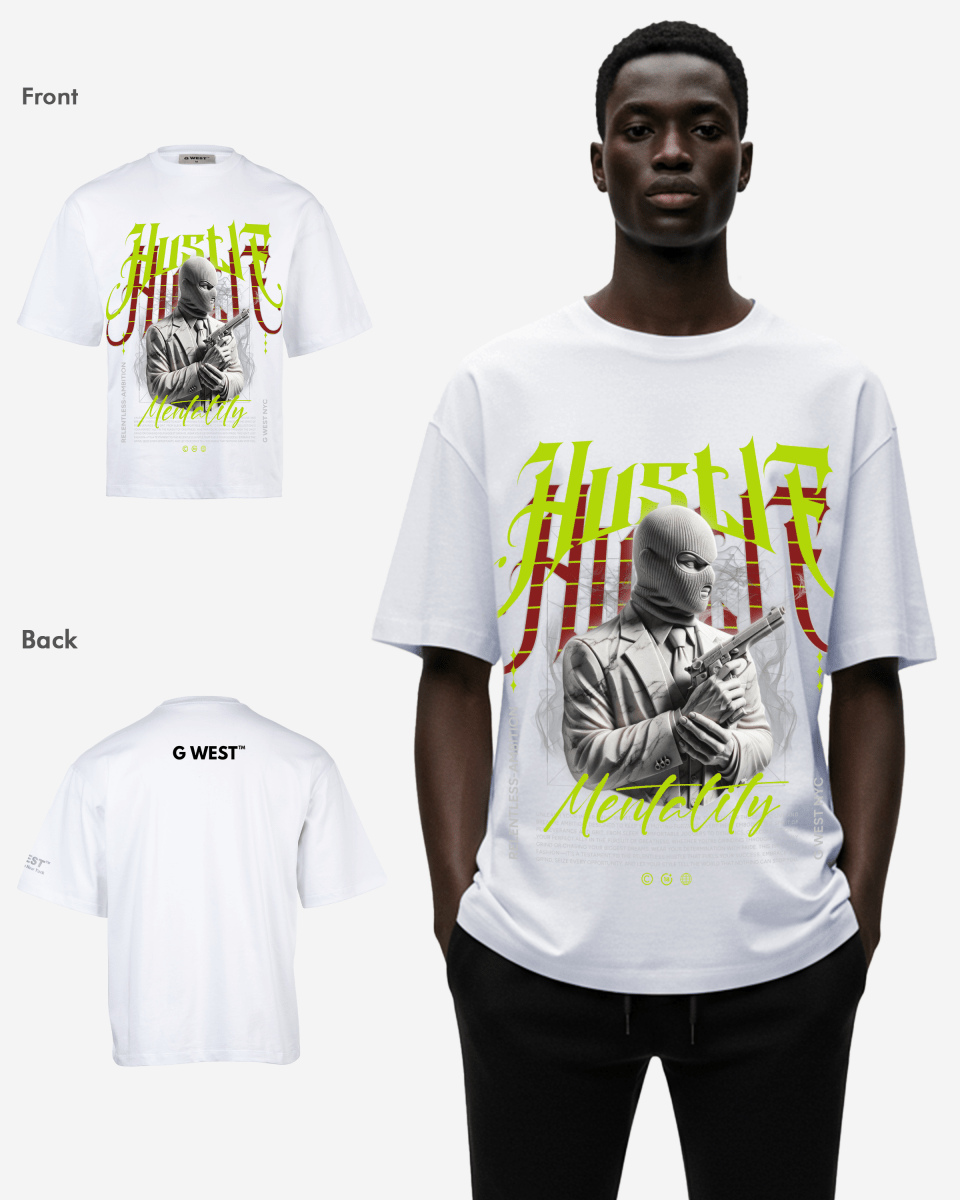 G WEST HUSTIF OVERSIZED T-Shirt Mens G West