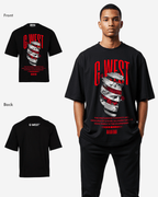G WEST identity concealed OVERSIZED T-Shirt Mens G West