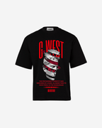 G WEST identity concealed OVERSIZED T-Shirt Mens G West