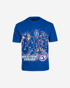 G West Mens Illuminated Soul Double Hit Premium Oversized Tee Front And Back Print G West