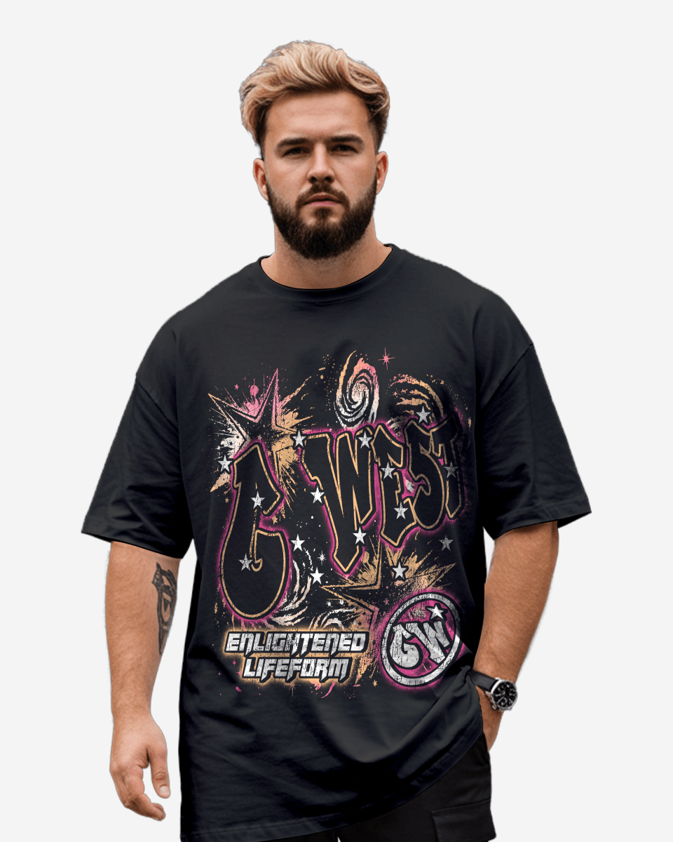 G West Illuminated Soul Double Hit T-Shirt Big and Tall Mens G West