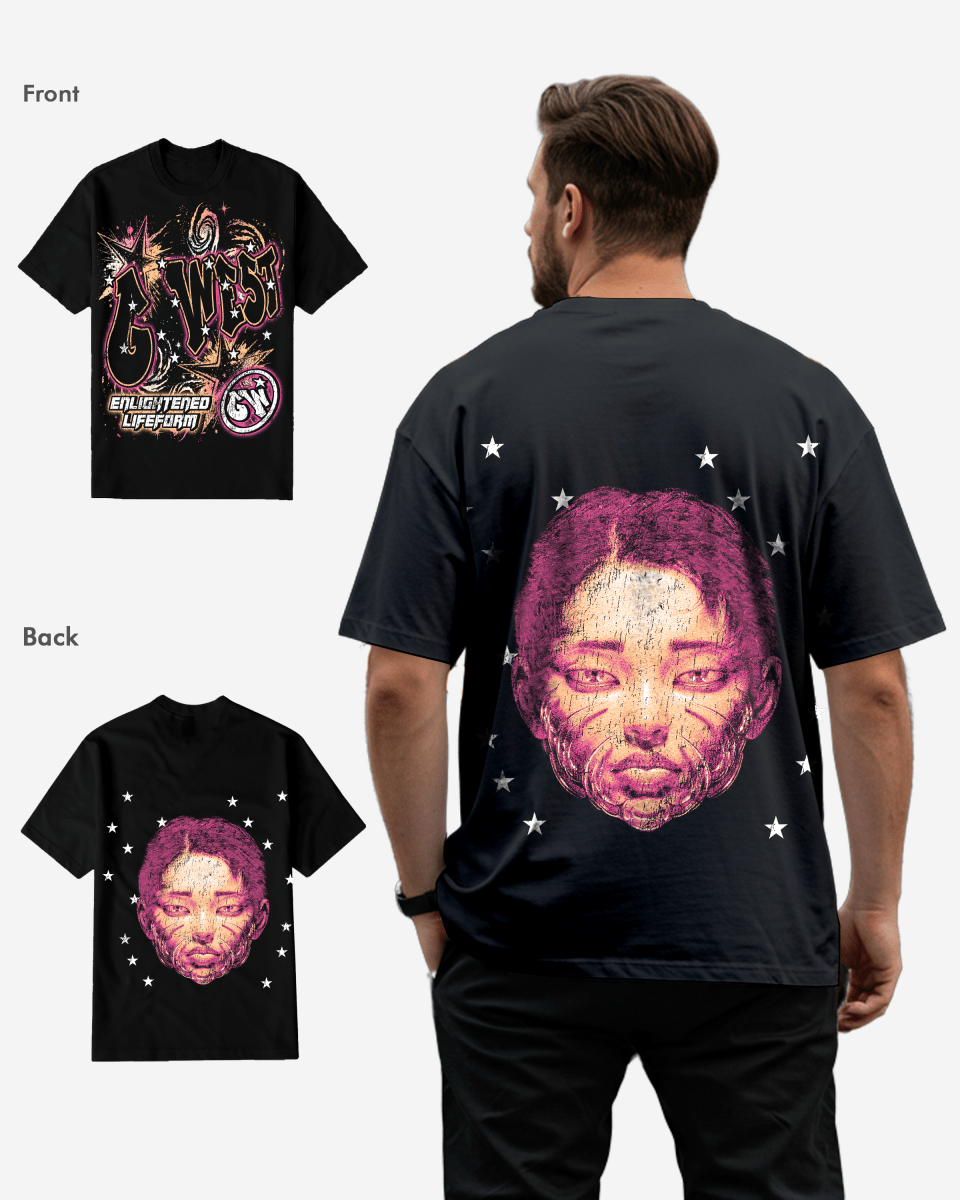 G West Illuminated Soul Double Hit T-Shirt Big and Tall Mens G West