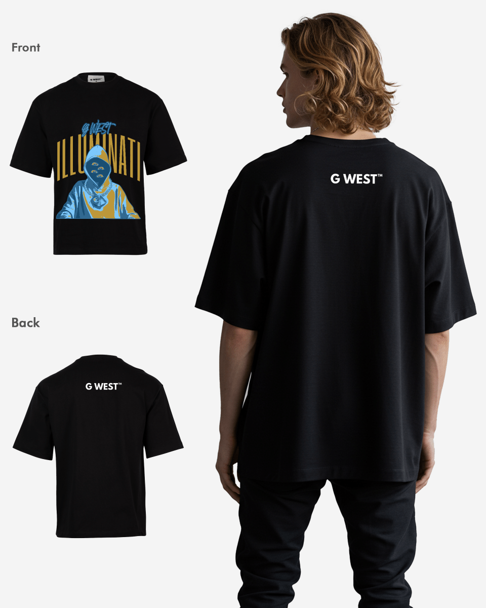 G WEST ILLUMINATI OVERSIZED T-Shirt Mens G West