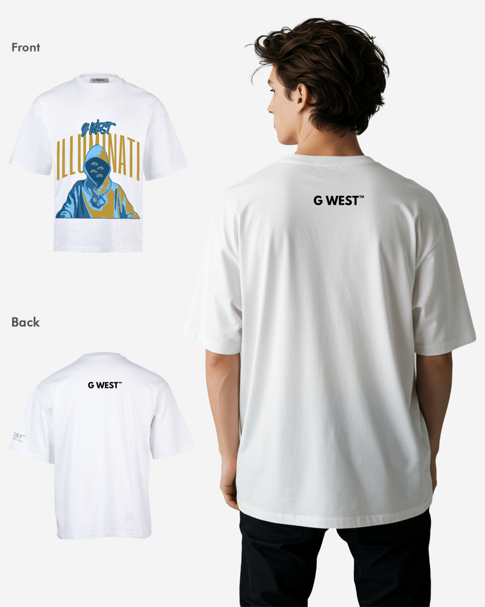 G WEST ILLUMINATI OVERSIZED T-Shirt Mens G West
