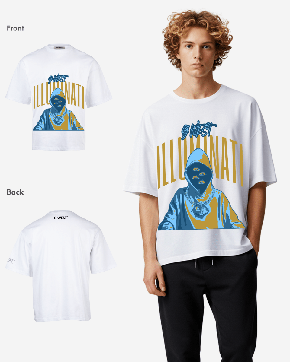 G WEST ILLUMINATI OVERSIZED T-Shirt Mens G West