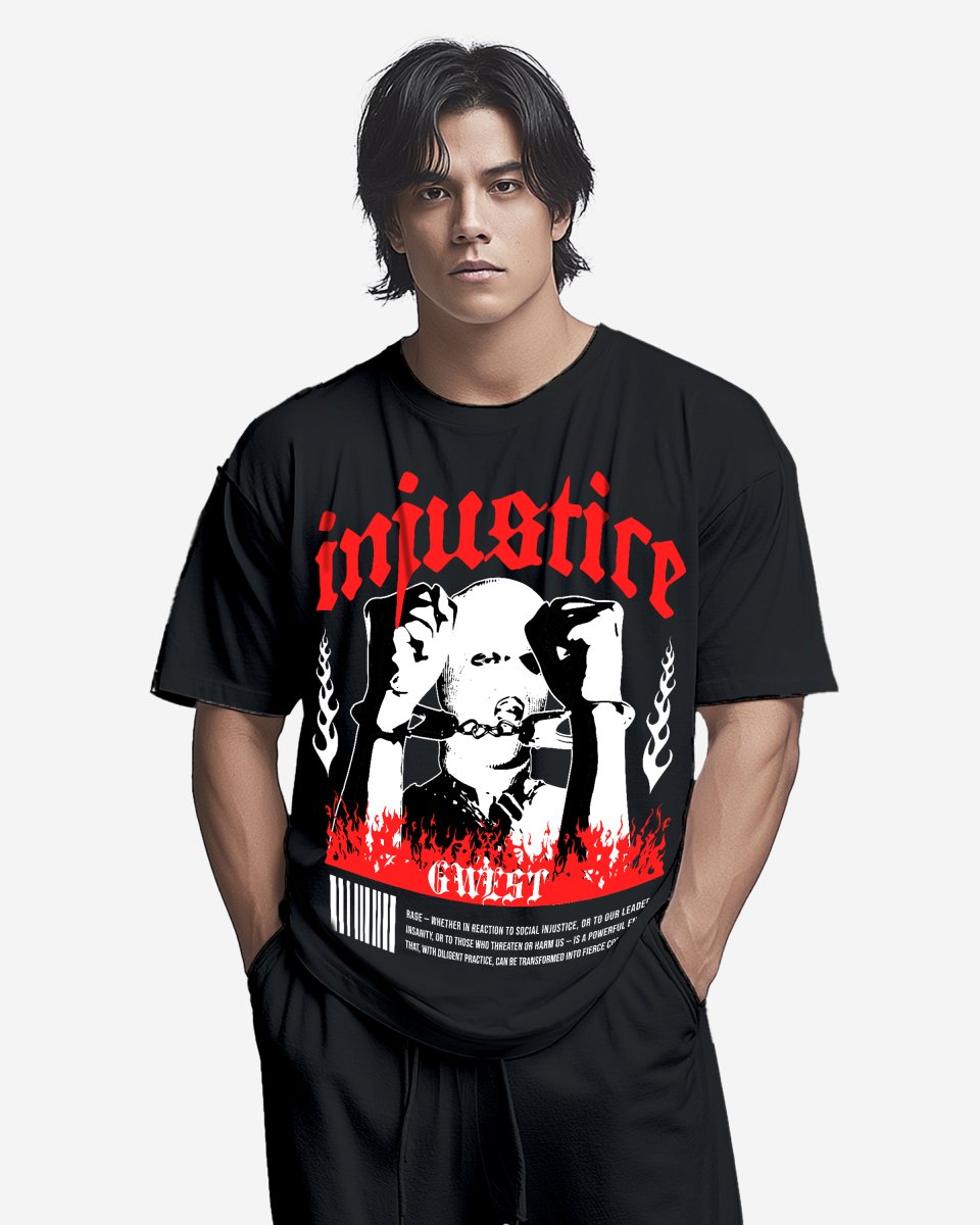 G West Injustice T-Shirt Mens G West