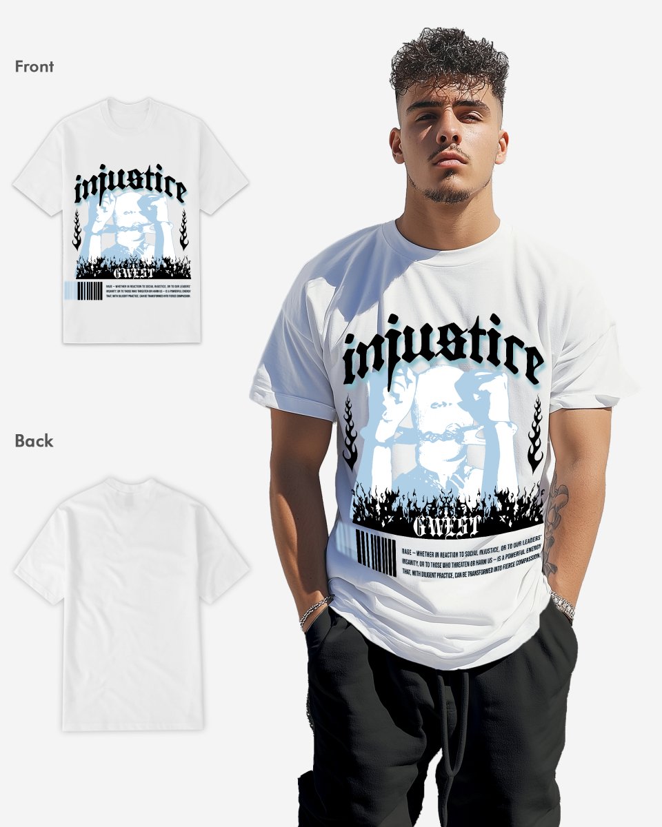 G West Injustice T-Shirt Mens G West