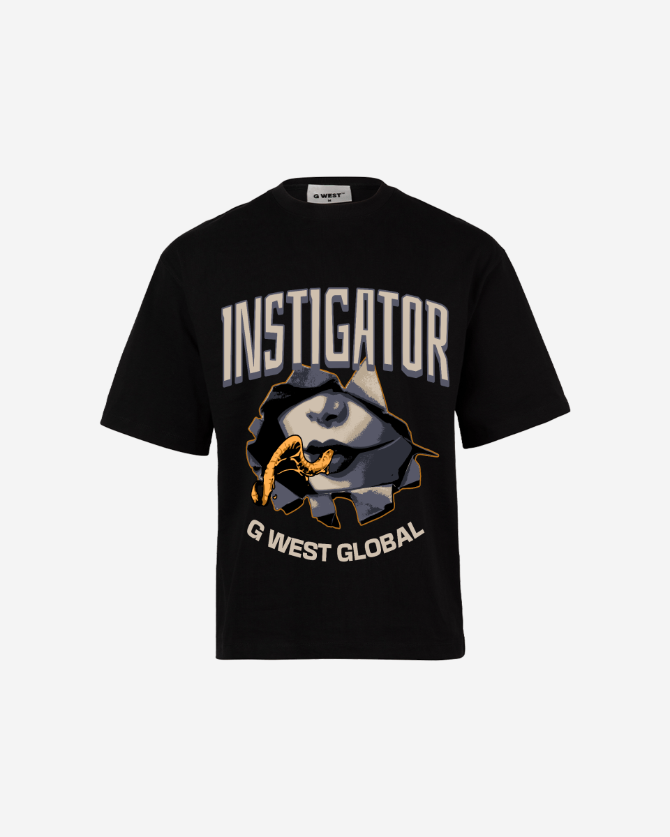 G WEST Instigator Oversized T-Shirt Mens G West