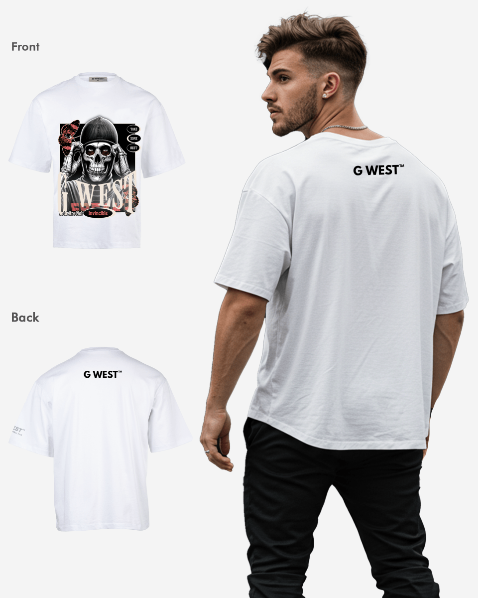 G WEST INVINCIBLE OVERSIZED T-Shirt Mens G West