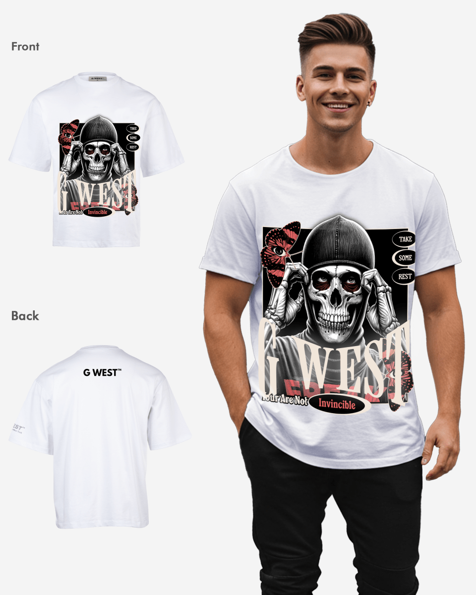 G WEST INVINCIBLE OVERSIZED T-Shirt Mens G West
