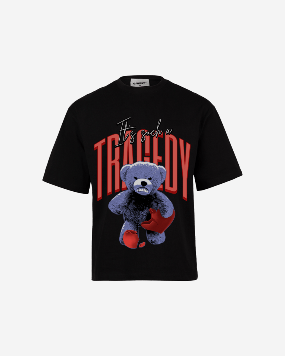 G WEST IT'S SUCH A TRAGEDY OVERSIZED T-Shirt Mens G West