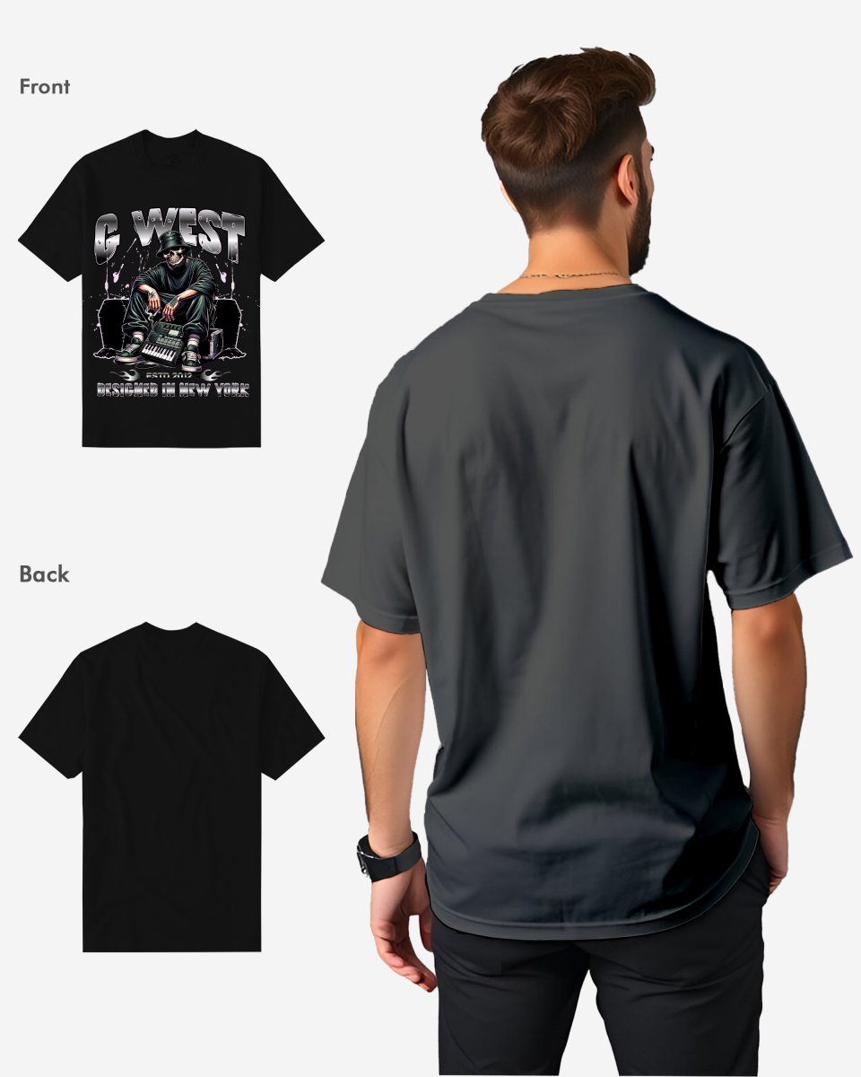 G West Jamming With The Dead T-Shirt Mens G West