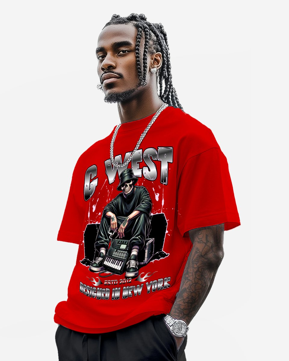 G West Jamming With The Dead T-Shirt Mens G West