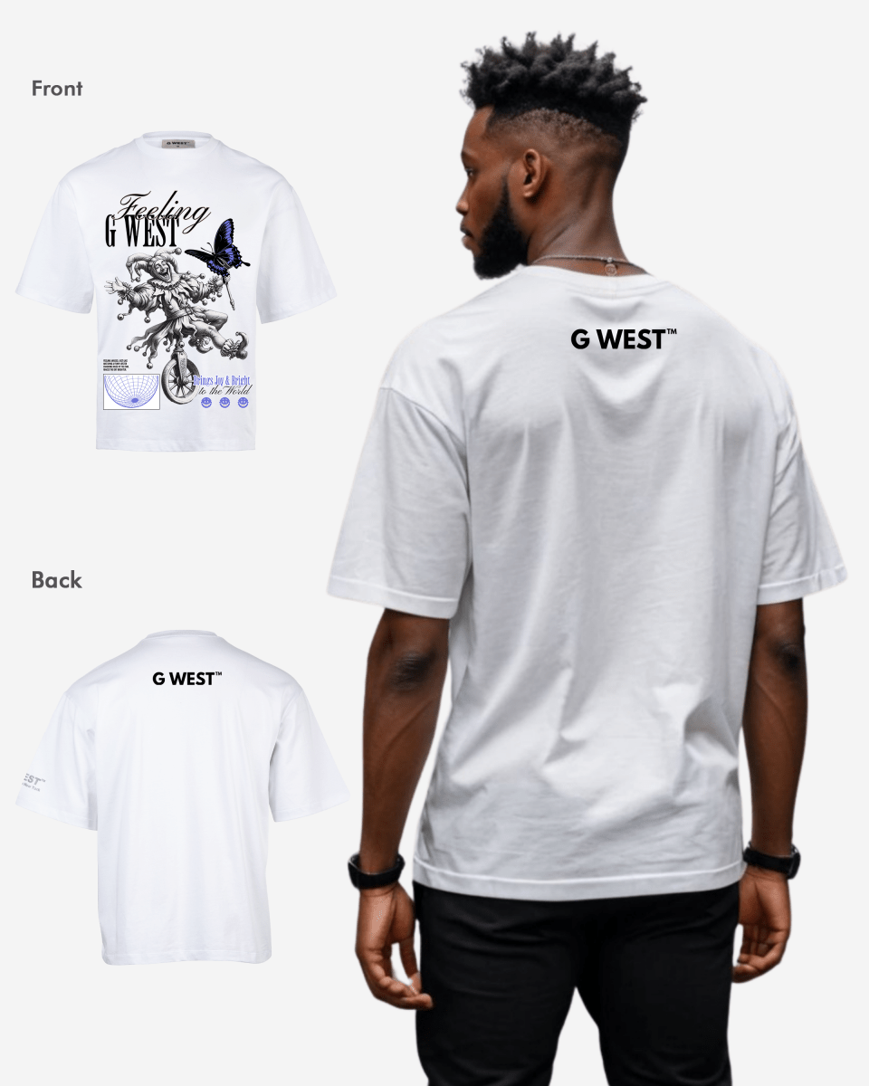 G WEST JOY OVERSIZED T-Shirt Mens G West