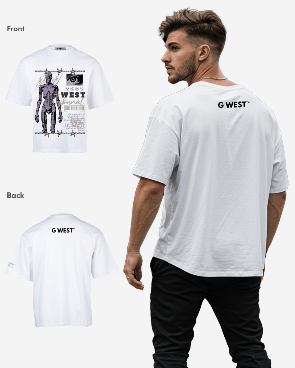 G WEST JUDGEMENT OVERSIZED T-Shirt Mens G West