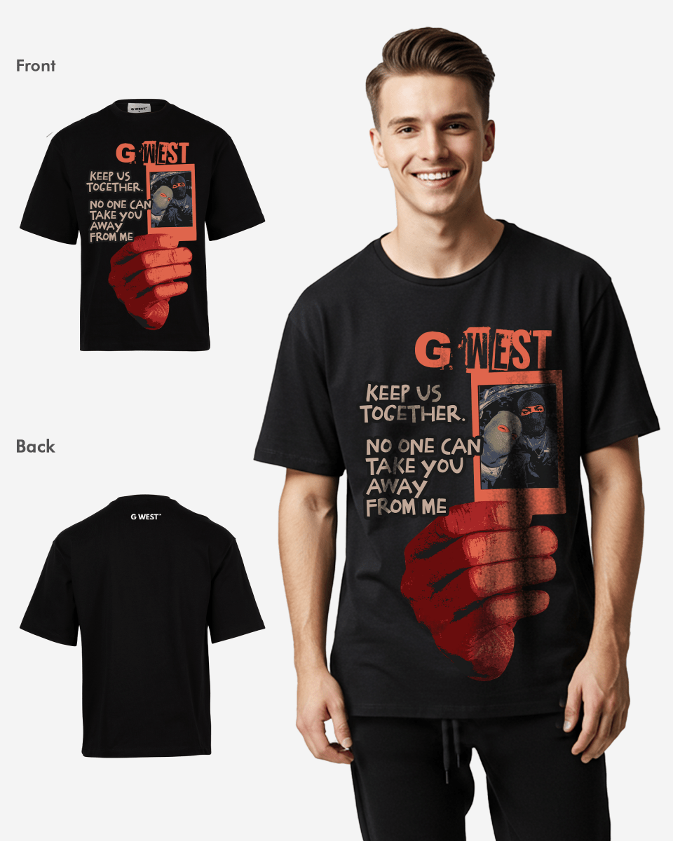 G WEST KEEP VS TOGETHER OVERSIZED T-Shirt Mens G West