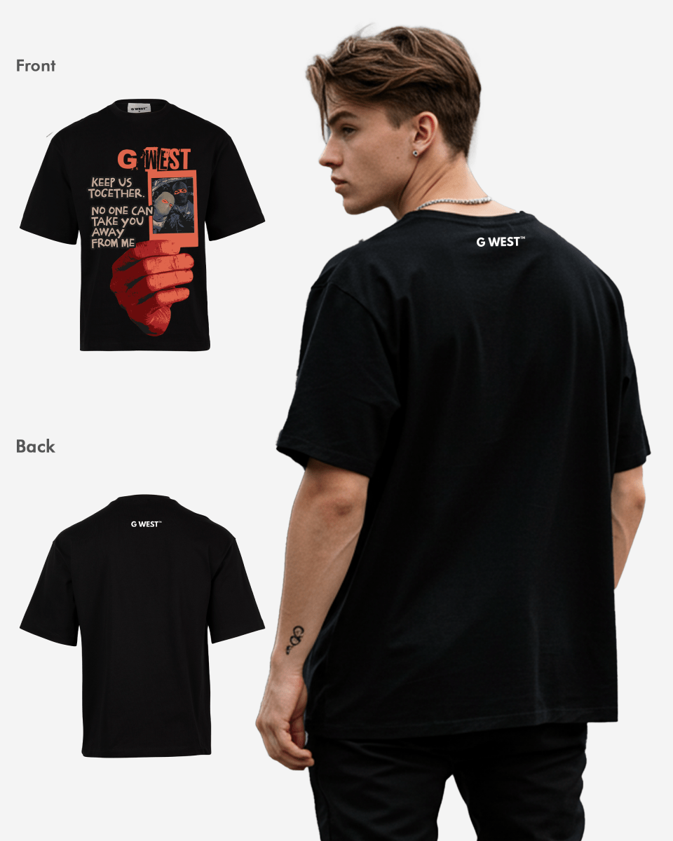 G WEST KEEP VS TOGETHER OVERSIZED T-Shirt Mens G West