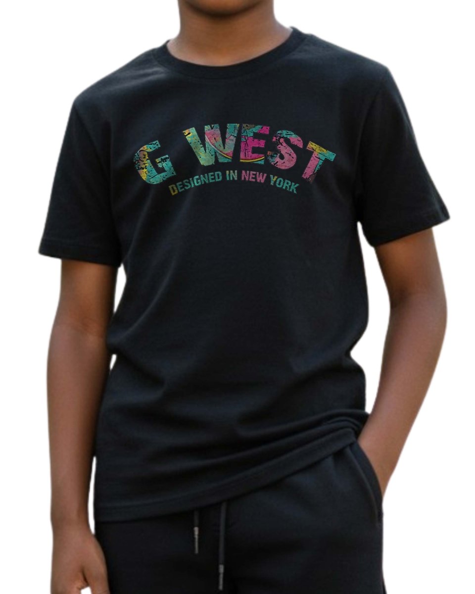 G West Kids Arch Logo T-Shirt G West