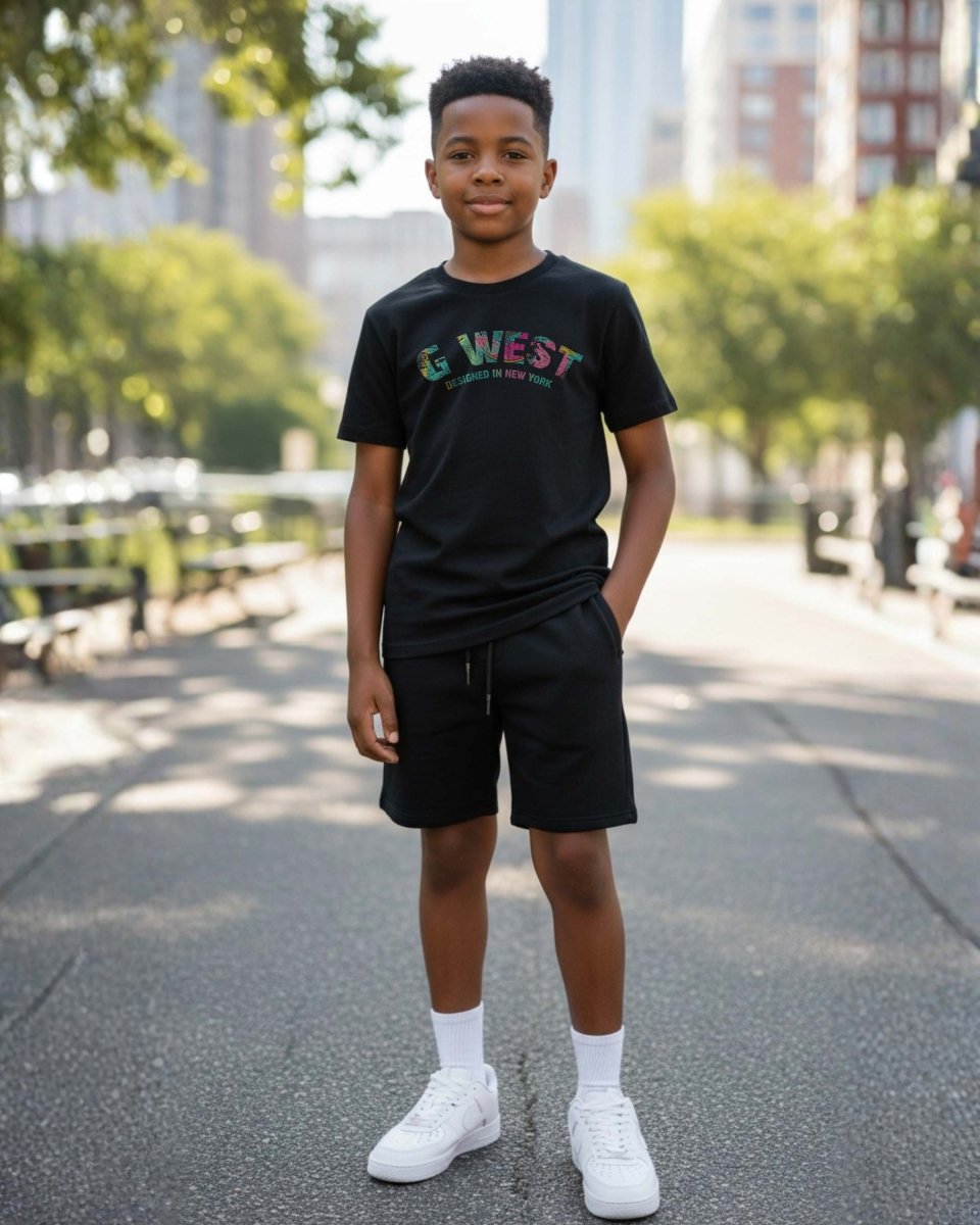 G West Kids Arch Logo T-Shirt G West