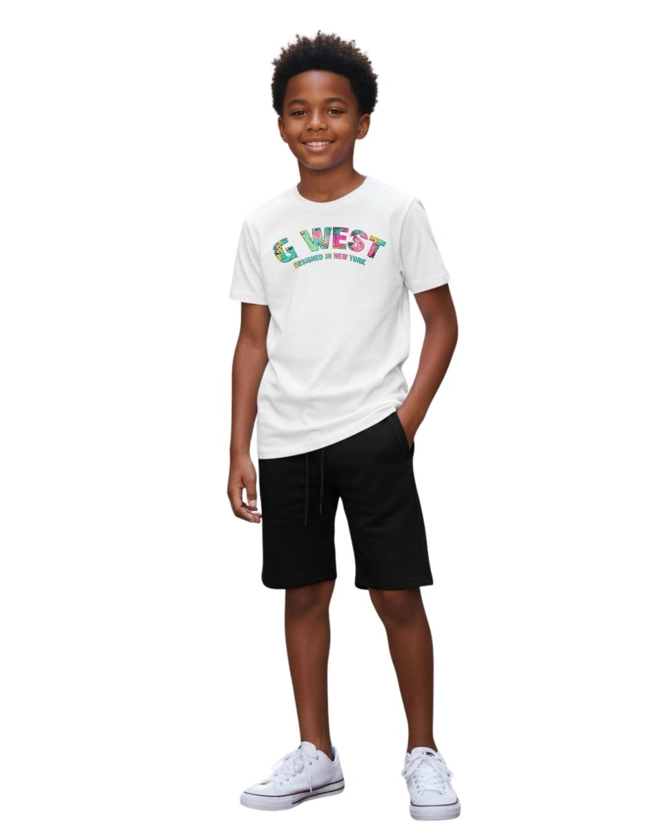 G West Kids Arch Logo T-Shirt G West