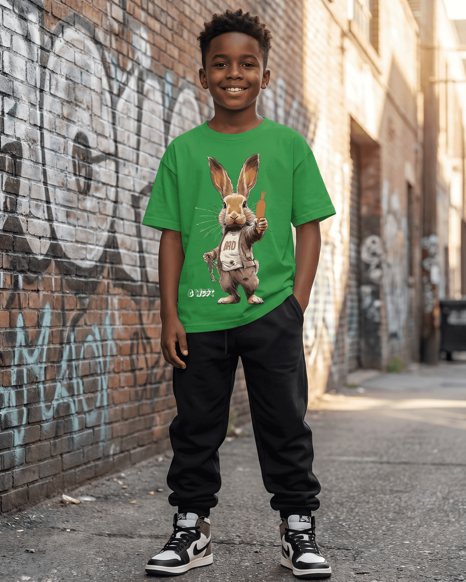 G West Kids Bad Bunny T-Shirt G West