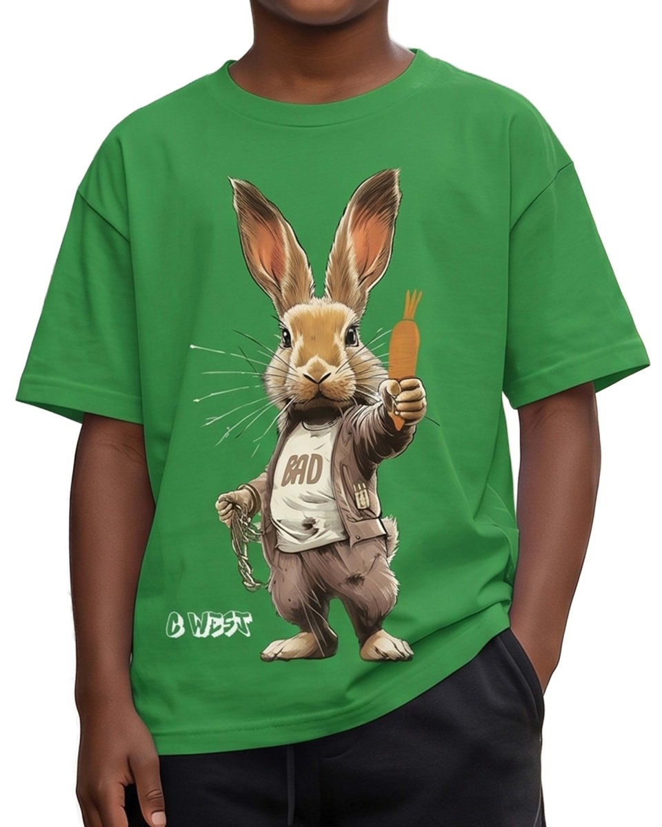 G West Kids Bad Bunny T-Shirt G West