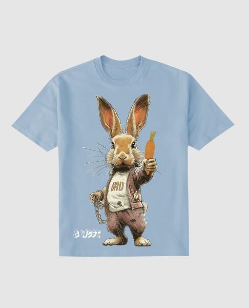 G West Kids Bad Bunny T-Shirt G West