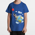 G West Kids Balloon Earth Royal T-Shirt Mens G West