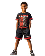 G West Kids Despair Mesh Tee Set G West
