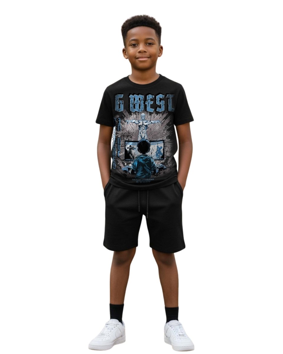 G West Kids Game Of G Baby Blue T-Shirt G West