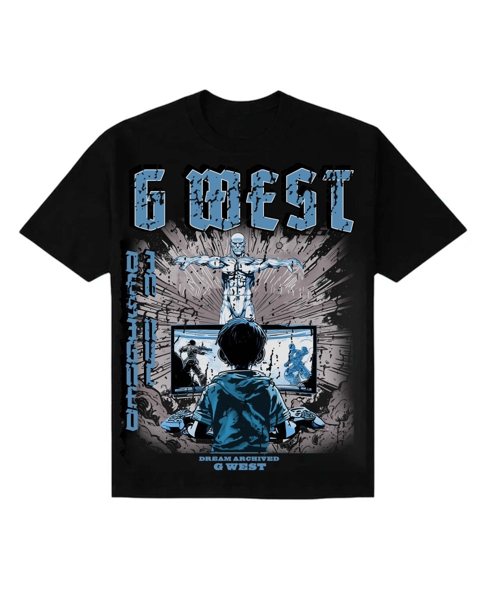 G West Kids Game Of G Baby Blue T-Shirt G West