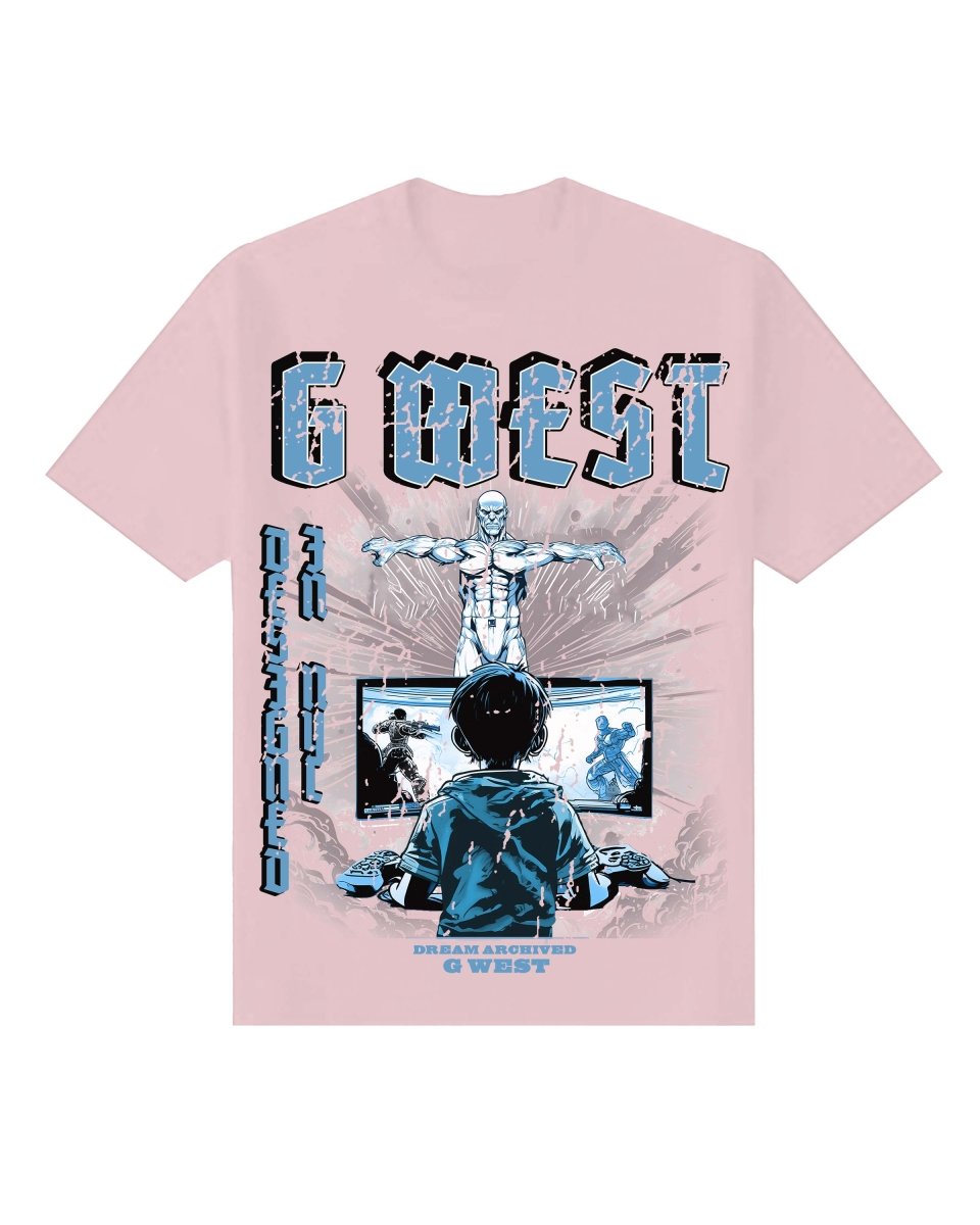 G West Kids Game Of G Baby Blue T-Shirt G West