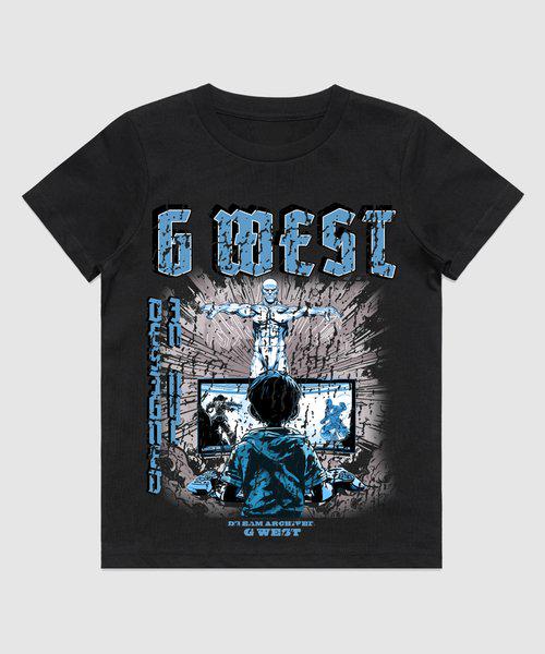 G West Kids Game Of G Baby Blue T-Shirt G West