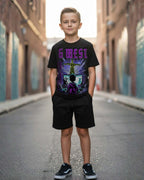 G West Kids Game Of G Purple T-Shirt Mens G West