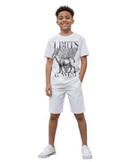 G West Kids Greatest Of All Time White Tee - Dtpbasty9039 G West