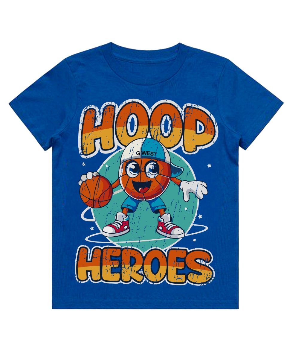 G West Kids Hoop Heroes Tee - Dtpbasty9072 G West