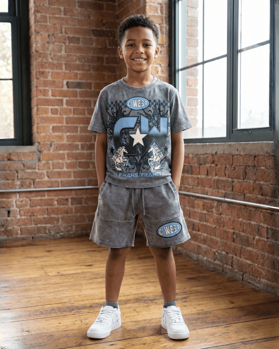 G WEST KIDS LE MANS FRANCE SET G West